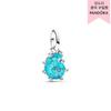 Blue Murano Glass Sea Snail Dangle Charm 793900c01