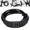 1pcs Bicycle Lock, Anti-theft Password Lock, Mountain Bike, Portable Bike Lock, Battery Bike, Electric Bike, Chain Lock, Bicycle Lock