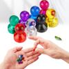 10Pcs Magnetic Push Pins Strong Suction Multi-purpose Mini Colorful Transparent Refrigerator Magnets Thumbtacks for School