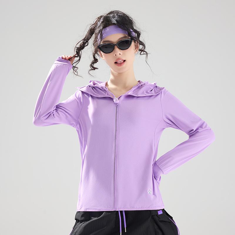 Men's and women's sunscreen clothes, printed LOGO work clothes, outdoor skin clothes, quick-drying, light and breathable ice silk jacket