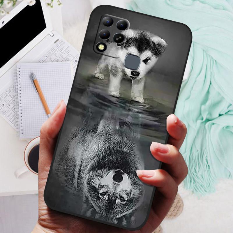 Для Infinix Hot 11 G37 Чехол X689F Роскошный Телефон Силиконовая Задняя Крышка Для Infinix Hot 11 G37 Чехлы Hot11 G37 Защитная Оболочка Capas