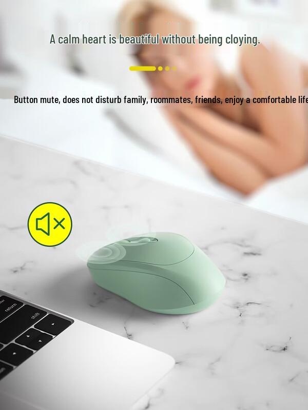Youshi Rechargeable Silent Dual-Mode Wireless Mouse
