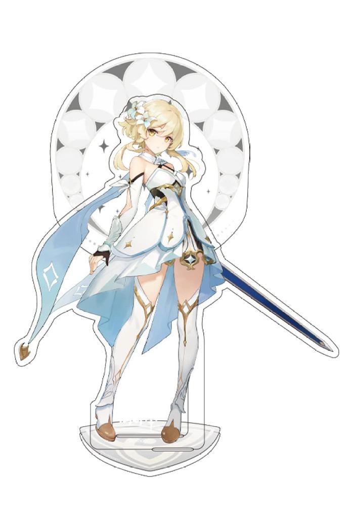 Акриловая подставка для персонажа серии Genshin Traveler Traveler (женский)