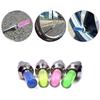 2Pcs LED Neon Wheel Lights Waterproof Tire Valve Caps Flash Lamp for Car Motorcycle Bicycle Universal Wheel Accessories