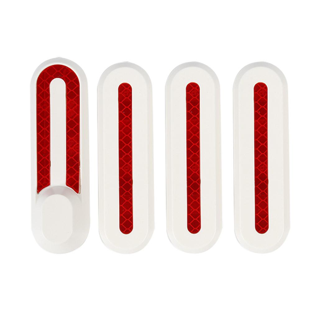 Электрический самокат Передняя Задняя Крышка Колеса Защитная Оболочка со Светоотражающей Наклейкой для M365 Запчасти и Аксессуары для Уличного Самоката