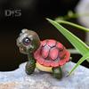 Садовая статуэтка черепахи, настольное украшение из смолы, мультяшная фигурка черепахи для двора, патио, домашнего внутреннего украшения