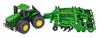 SIKU Трактор John Deere 9630 с дисковой бороной AMAZONE и культиватором (Модель в масштабе 1:87, SK1856G)