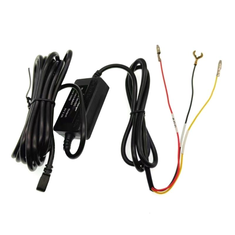 12~30 В 2A Автомобильный видеорегистратор Регулятор Линия Автомобильный видеорегистратор Кабель питания для безопасной записи