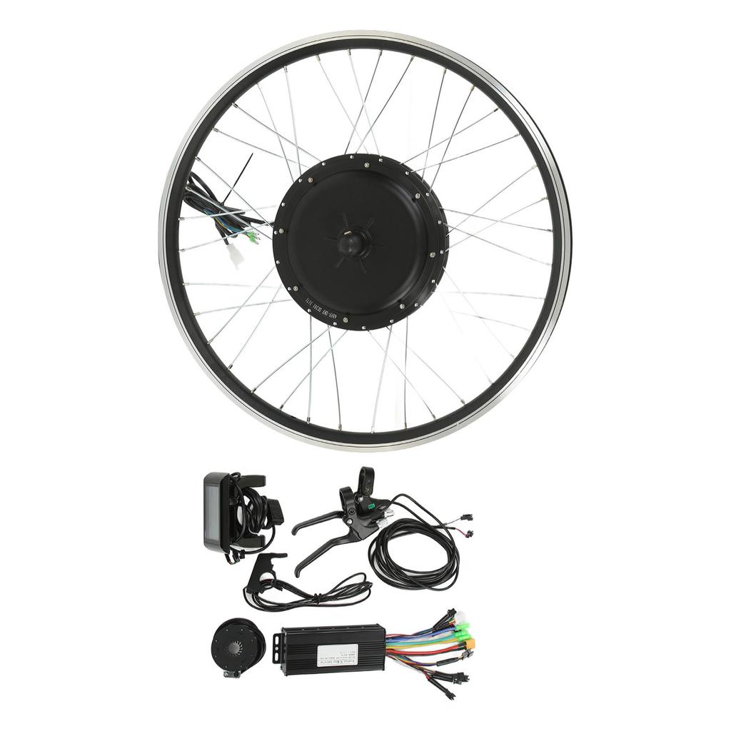 26-дюймовый 48V1000W велосипедный передний приводной мотор-колесо комплект для переоборудования с ЖК-панелью S900 для электромобиля