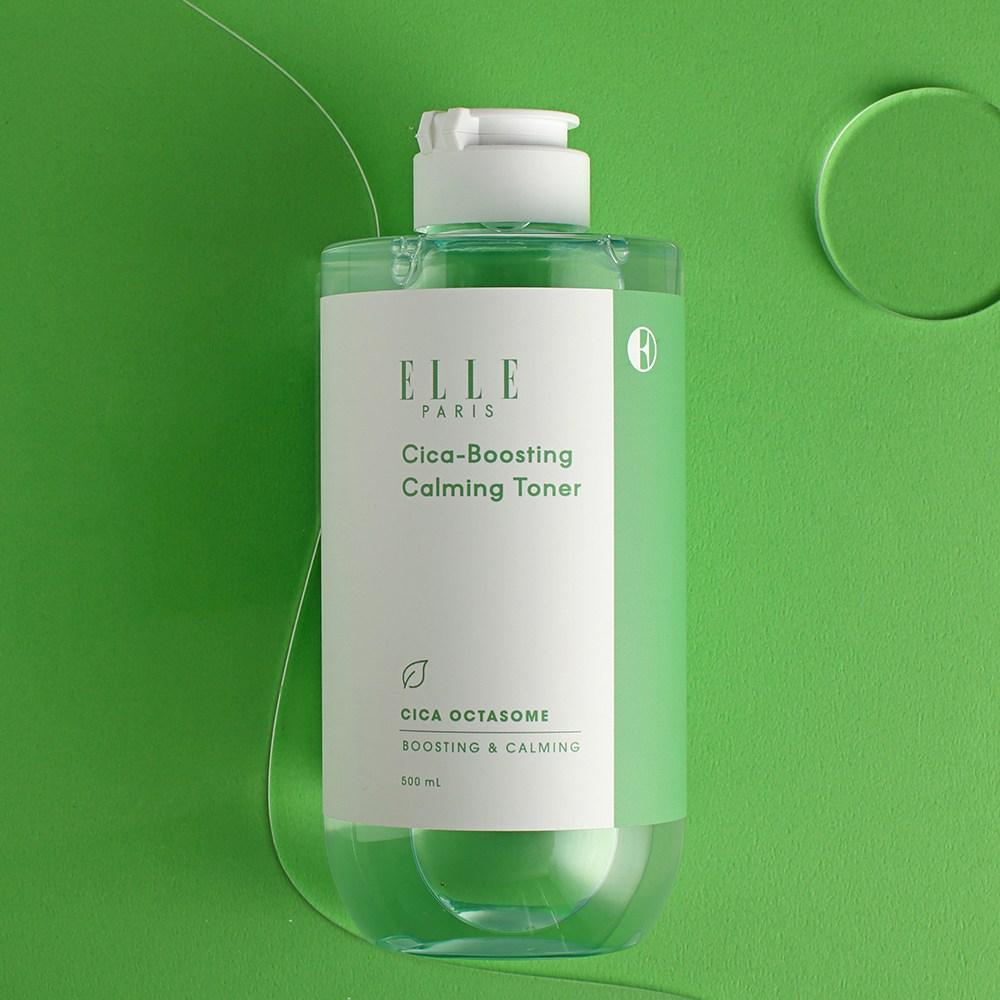 ELLE PARIS Cica Calming Toner, 500ml, 2 units