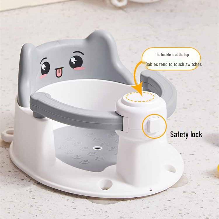 Сиденье для купания младенцев: Нескользящая поддержка для купания новорожденных