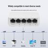 **5-портовый гигабитный Ethernet-коммутатор для домашней и офисной сети, для мониторинга и сегментации**