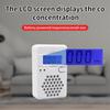 Mini Carbon Monoxide Detector Alarm with Digital LCD Display and Sound Alarm CO Detector Alarm