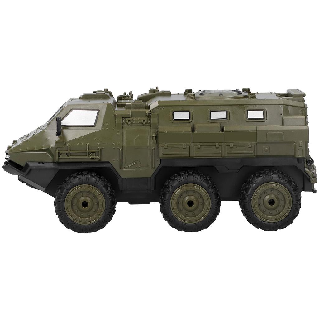 2.4GHz High Speed Remote Control Armored Car 6WD 1 16 Scale RC Truck Toy