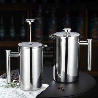 Кофеварка French Pressing Coffee Pot Gift Удобная ручка Espresso Kettle Stainless Steel для
