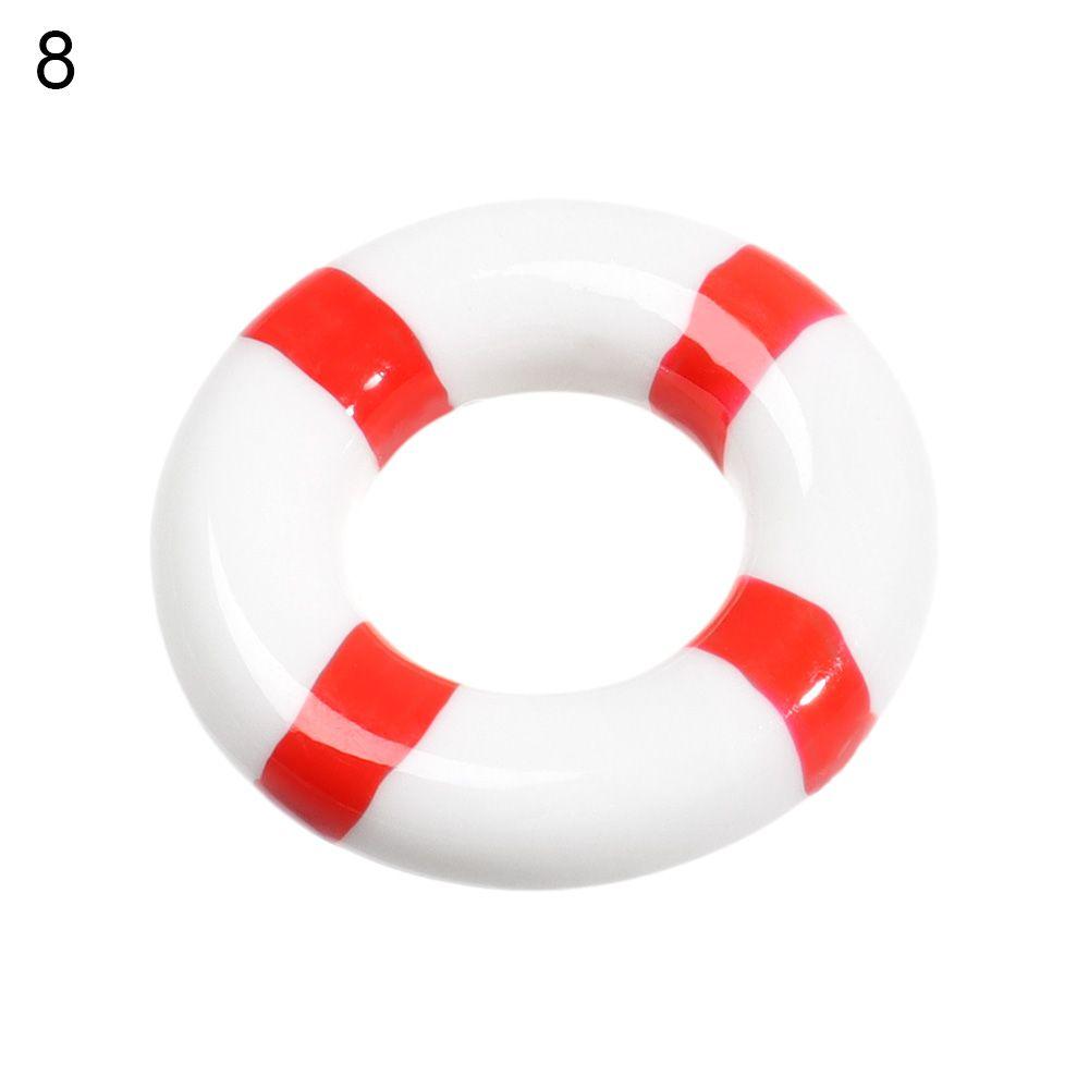 Домашний декор Микро Ландшафт DIY Лодка Весло Вид на море Украшения Мини