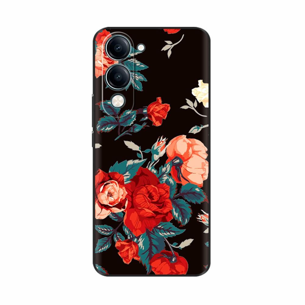 Чехол для Vivo Y19 1915 Мягкий ТПУ Роскошный Милый Силиконовый Чехол Бампер Задняя Крышка Телефона Coque Для Vivo Y19s 2025 Чехлы V2419 Fundas