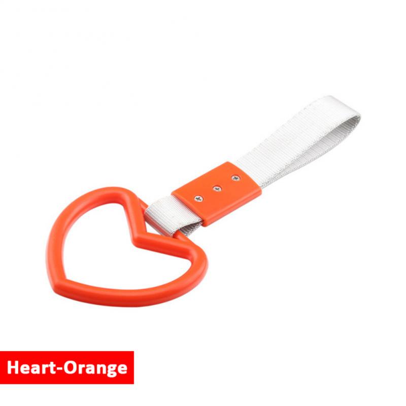 Tsurikawa Heart JDM Train Bus Handle Hand Strap Styling Drift Charm Strap Drift Auto Accessories Car Strap