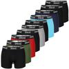 Boxer Shorts For Men, Cotton, Multicolor, Bm406, 10 Pieces