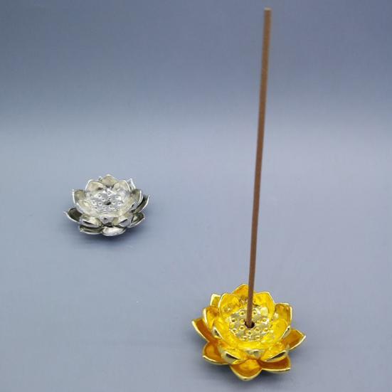 Лотос форма благовония палочка держатель горелки пластина сандалового дерева курильница домашний декор