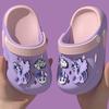 Женские клоги My Little Pony Пинки Пай для улицы, детские нескользящие сандалии для пляжа, закрытые тапочки для девочек