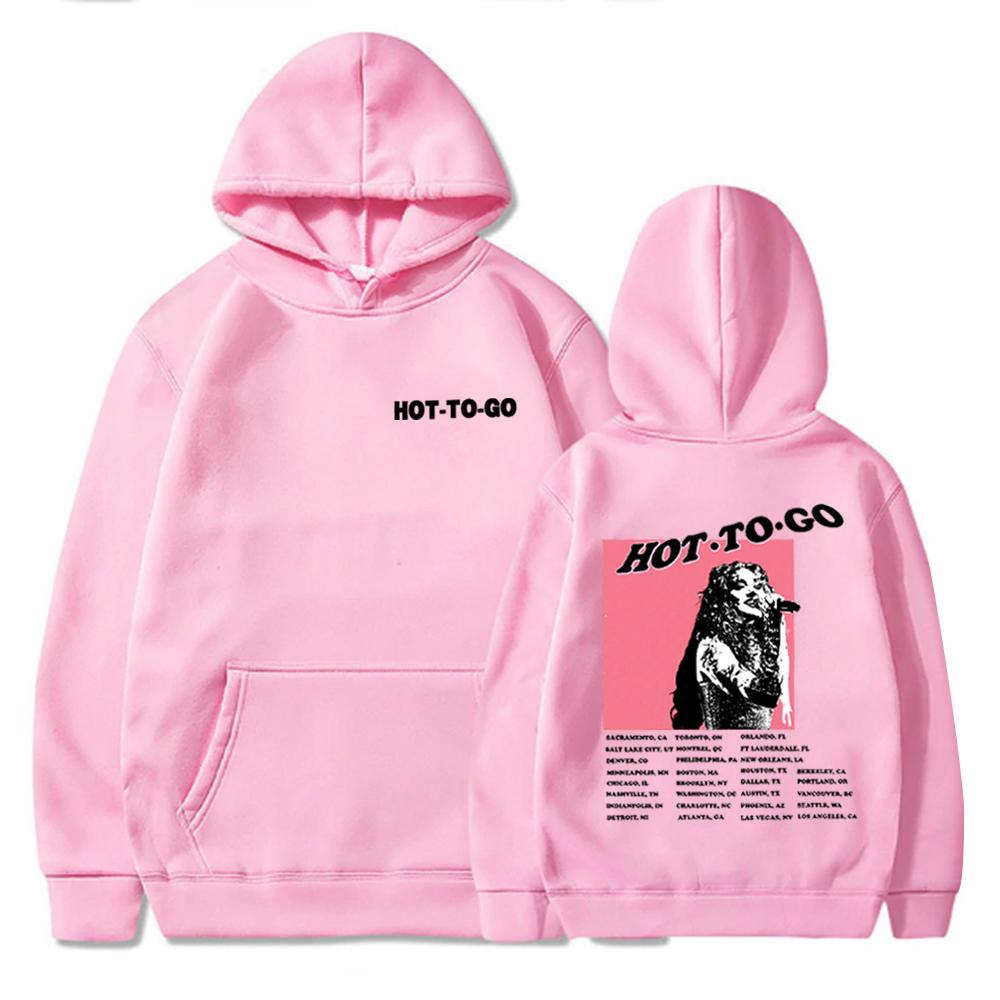 Худи Chappell Roan HOT TO GO Худи для фанатов Chappell Roan Унисекс Harajuku Свитшоты с длинным рукавом
