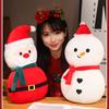 Plush Santa Adorable Claus Doll Snowman Stuffed Room Toys Kids Christmas Gift