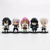 Demon Slayer Chibi-style Sitting Tanjiro And Zenitsu Agatsuma Toy Figurine/car Toy