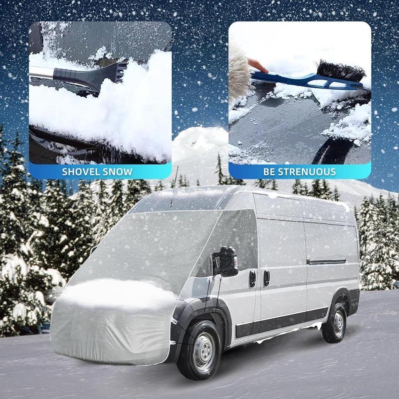 Чехол на капот автодома Внешний щит от солнца и снега Для Mercedes Sprinter Ford Fiat Ducato Peugeot Boxer Citroen Relay Аксессуары