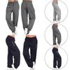 Удобные женские свободные повседневные однотонные брюки Harlan Yoga Jogging Trousers