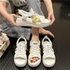 Women's Sandals  Summer New Open Toe Side Hollow Sandals Breathable Fashion Ankle-Strap Buckle Flat Shoes for Women