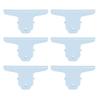 10pcs Metal   Clip Iron Large   Clip Strong Clamping Force Paper   Clips for   School Tickets Photos