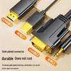 Кабель-конвертер VGA в HDMI со звуком