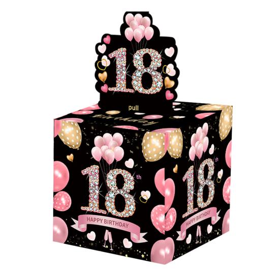 16-21 день рождения, копилка-сюрприз, подарочная коробка для денег, набор денежных ящиков, подарок на день рождения, держатель для денег для детей, мальчиков и девочек