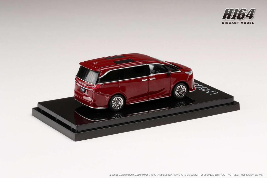 HJ64 1/64 LEXUS LM500h (Правый руль) / 4-местный Sonic Agate Готовое изделие