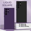 Case For Samsung Galaxy S23 Ultra Soft Square Liquid Silicone Phone Cases for Samsung S23 Plus Ultra S23Plus S23Ultra 360 Protective TPU Cover
