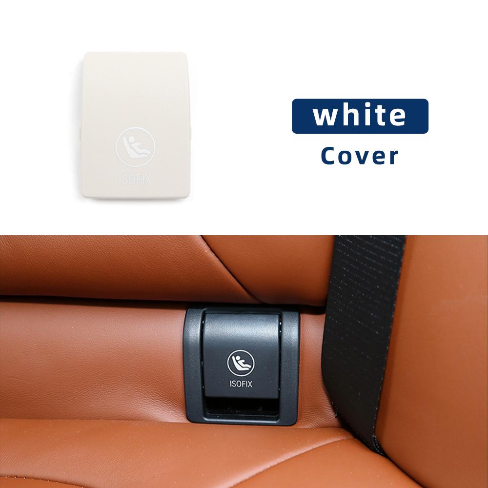 Car Rear Child Seat ISOFIX Fixing Cover for BMW X5 G05 X7 G07 Child Restraint Safety Belt Caps Replacement Parts