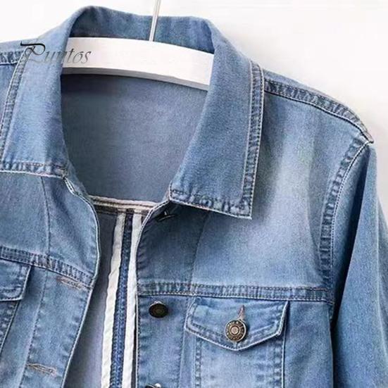 Женская куртка с отложным воротником и длинными рукавами, однобортная, однобортная, с пуговицами на груди, с карманами, свободная посадка, уличная одежда в стиле хип-хоп, женское пальто