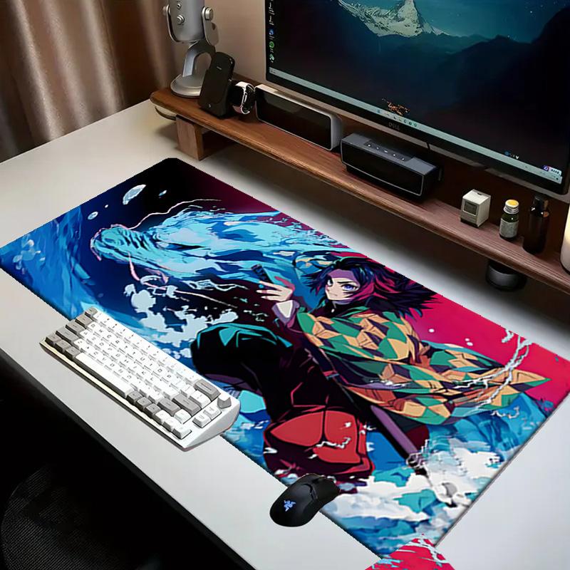 Butterfly Nezuko Fantasy Mouse pad Office Desk Mat, Gaming Mouse Pad Mousepad, keyboard pad,Heavy-Duty Non-Slip Rubber Backing, Gift