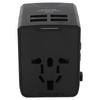Универсальный дорожный адаптер, многофункциональный USB-преобразователь питания, международный адаптер питания для ЕС, Великобритании, Австралии, США, J