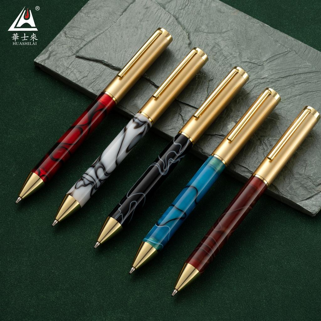 Good-looking Twist Action Ballpoint Pens With Secure Retraction for Pocket Safety and Daily Commute