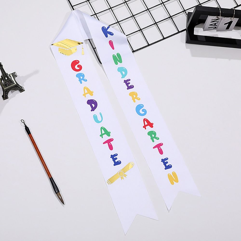 Униформа унисекс детский сад пояс дошкольный выпускной палантин выпускной палантин пояс выпускной мантии