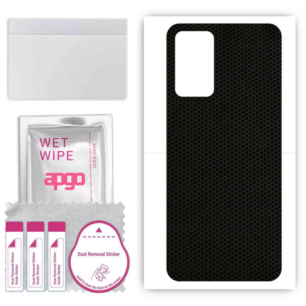 apgo Protective Skin Sticker for the Back Compatible with Oppo A93s 5G, Wrap Film, Foil, Vinyl - Pattern Matrix