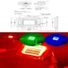 Светодиодный чип 10 Вт/20 Вт/30 Вт Светодиодный RGB COB Светодиодная бусина высокой мощности Интегрированный светодиодный чип высокой мощности RGB Прожектор Осветительный чип