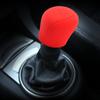 Силиконовый автомобильный чехол для ручки переключения передач, нескользящая ручка, чехол, износостойкий чехол для стержня шестерни, чехол для ручного тормоза
