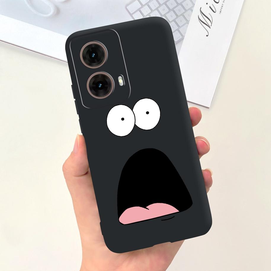 Для Motorola Moto G85 5G Чехол Милые Девочки-Астронавты Мягкий Силиконовый ТПУ Чехол для Телефона Для Moto G85 2024 Funda G 85 MotoG85 Матовый Чехол