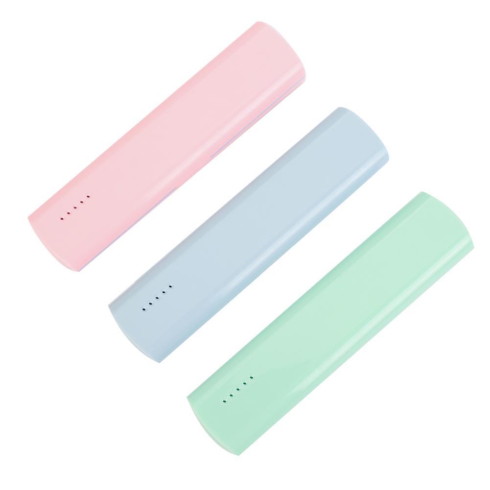 USB / Зарядка от аккумулятора Антибактериальный УФ свет Портативный стерилизатор-очиститель для зубных щеток