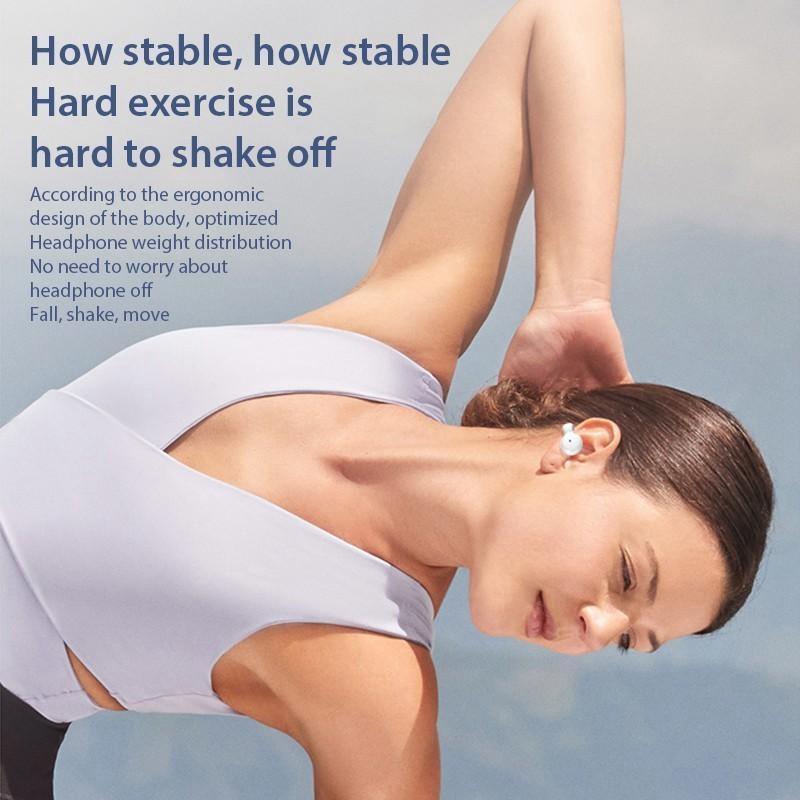 Одинарный зажим для ушей с открытым ухом, Bluetooth, беспроводные наушники, спортивные наушники, HiFi звуковая игровая гарнитура, наушники с зажимом для ушей, вкладыши для спорта, бега, йоги, бега трусцой