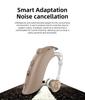 Rechargeable Noise-Canceling BTE Hearing Aid Sound Amplifier for Seniors