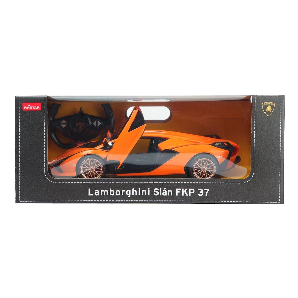 RASTAR Масштабная радиоуправляемая игрушечная машина Lamborghini FKP 37 1/14 2,4 ГГц Sián (оранжевый)
